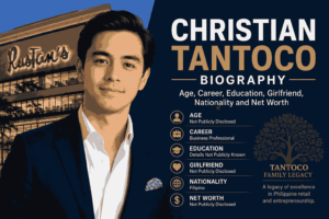 Christian Tantoco Biography: Age, Career, Education, Girlfriend, Nationality and Net Worth